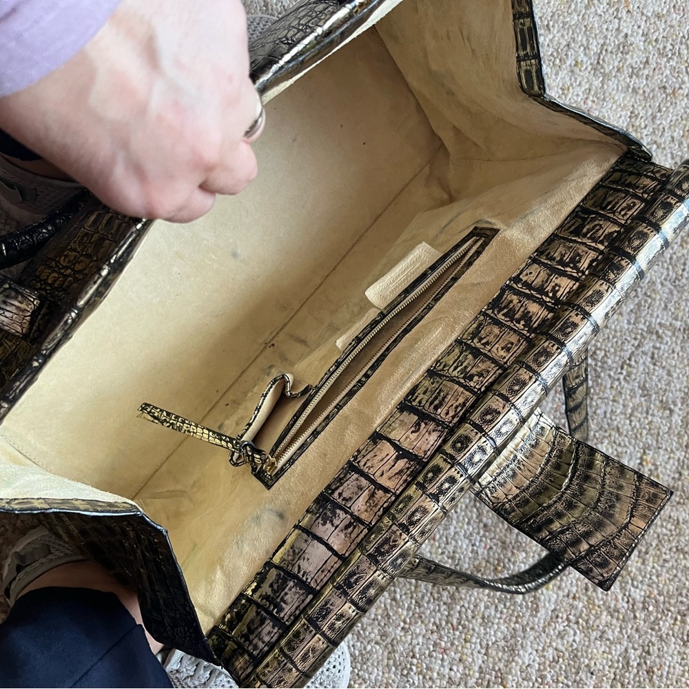 Nancy Gonzalez Genuine Crocodile oversized bag - Picture 3 of 6